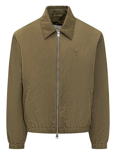 AMI Paris blouson à logo Ami de Cœur