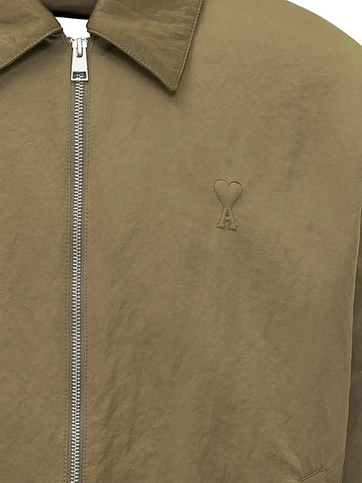 AMI Paris blouson à logo Ami de Cœur