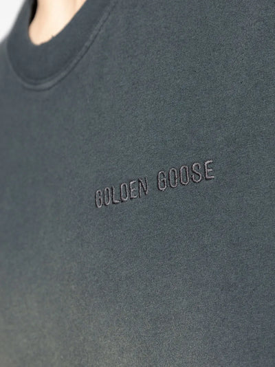 Golden Goose t-shirt à logo brodé