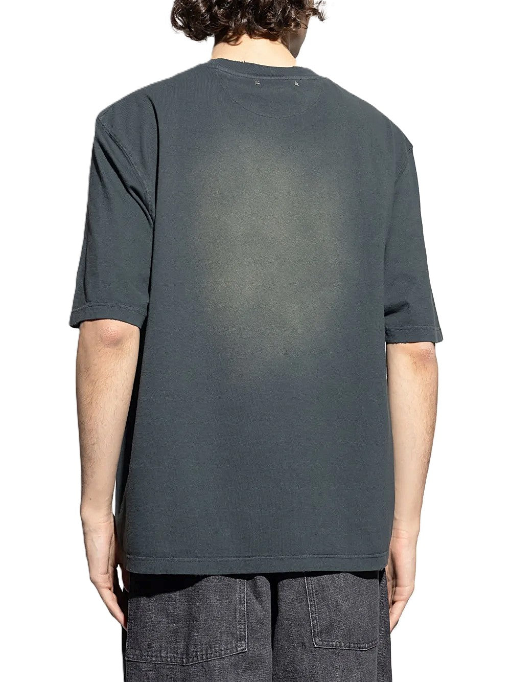 Golden Goose t-shirt à logo brodé