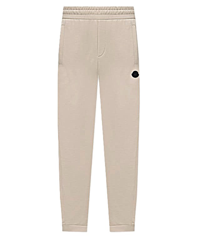 Moncler pantalon de survêtement à patch logo