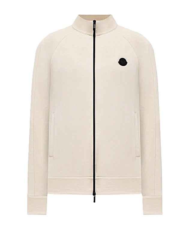 Moncler sweat zippé à patch logo
