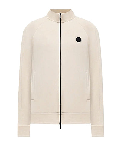 Moncler sweat zippé à patch logo