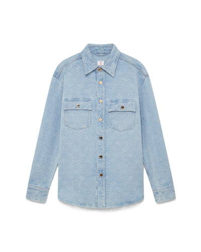 Casablanca chemise en denim Monogram