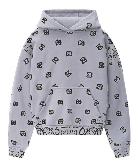 RHUDE hoodie à imprimé bandana