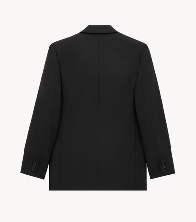 Saint Laurent veste Yves en laine chinée