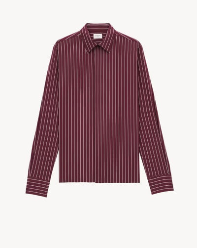 Saint Laurent chemise à rayures