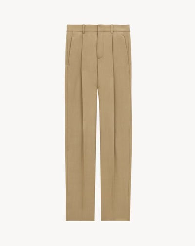 Saint Laurent pantalon en gabardine