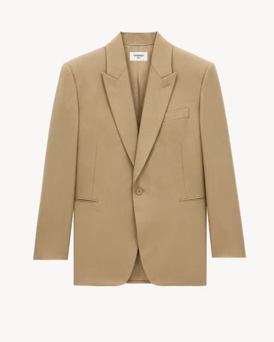 Saint Laurent blazer en gabardine de laine