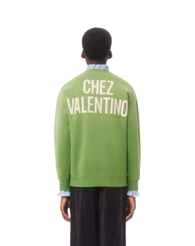 Valentino Garavani sweat à broderie Chez Valentino