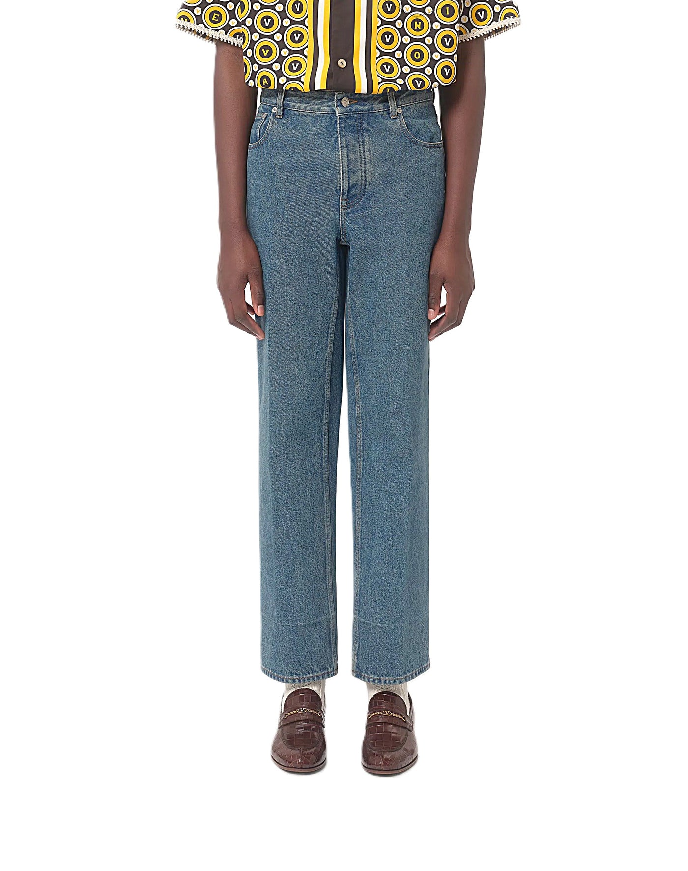 Valentino Garavani jean à coupe droite