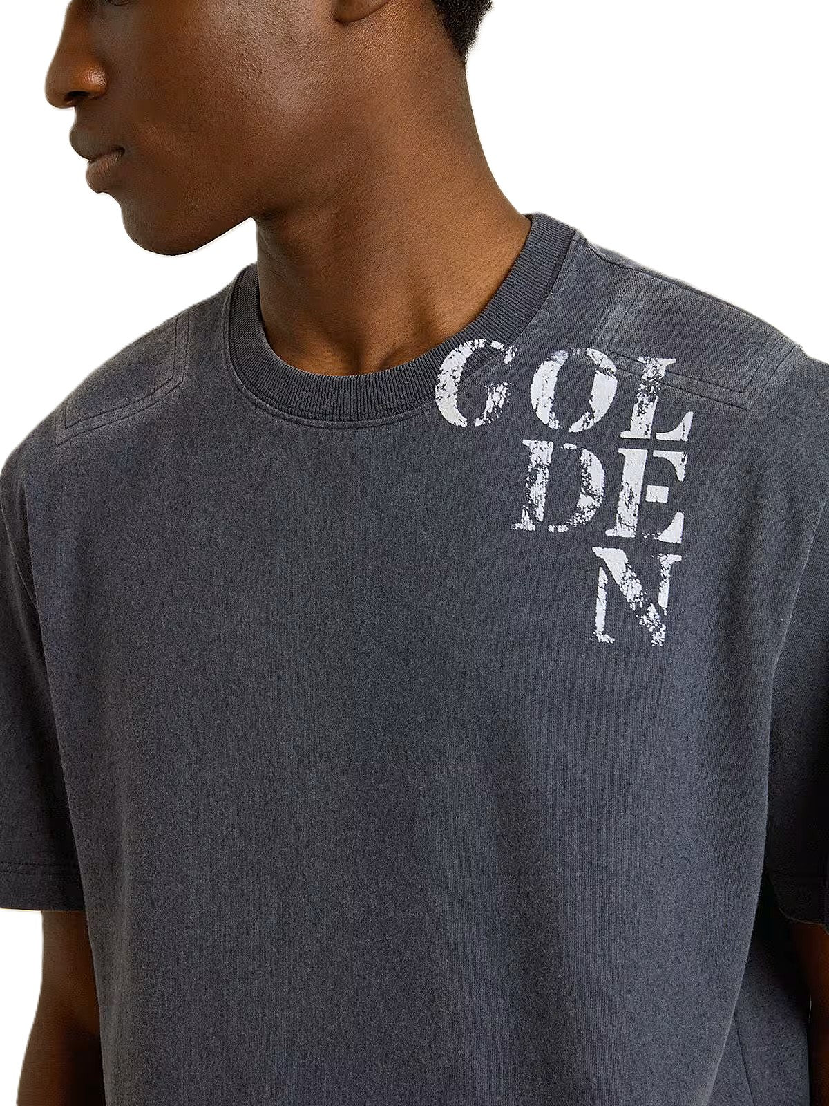 Golden Goose t-shirt en coton à imprimé graphique