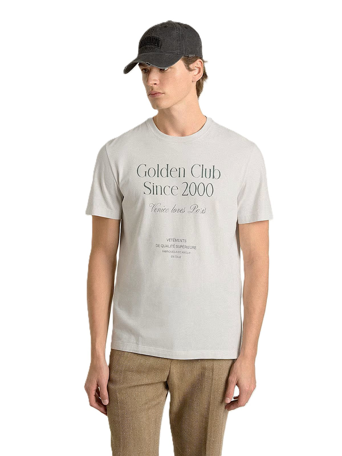 Golden Goose t-shirt en coton à logo imprimé