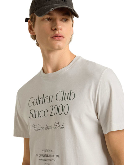 Golden Goose t-shirt en coton à logo imprimé