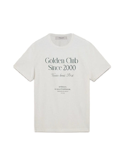 Golden Goose t-shirt en coton à logo imprimé