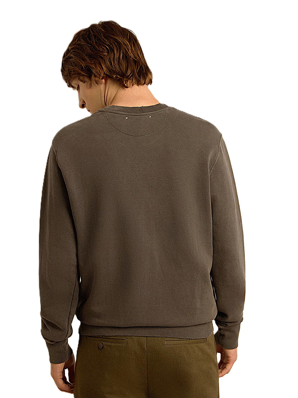 Golden Goose sweat à logo effet usé