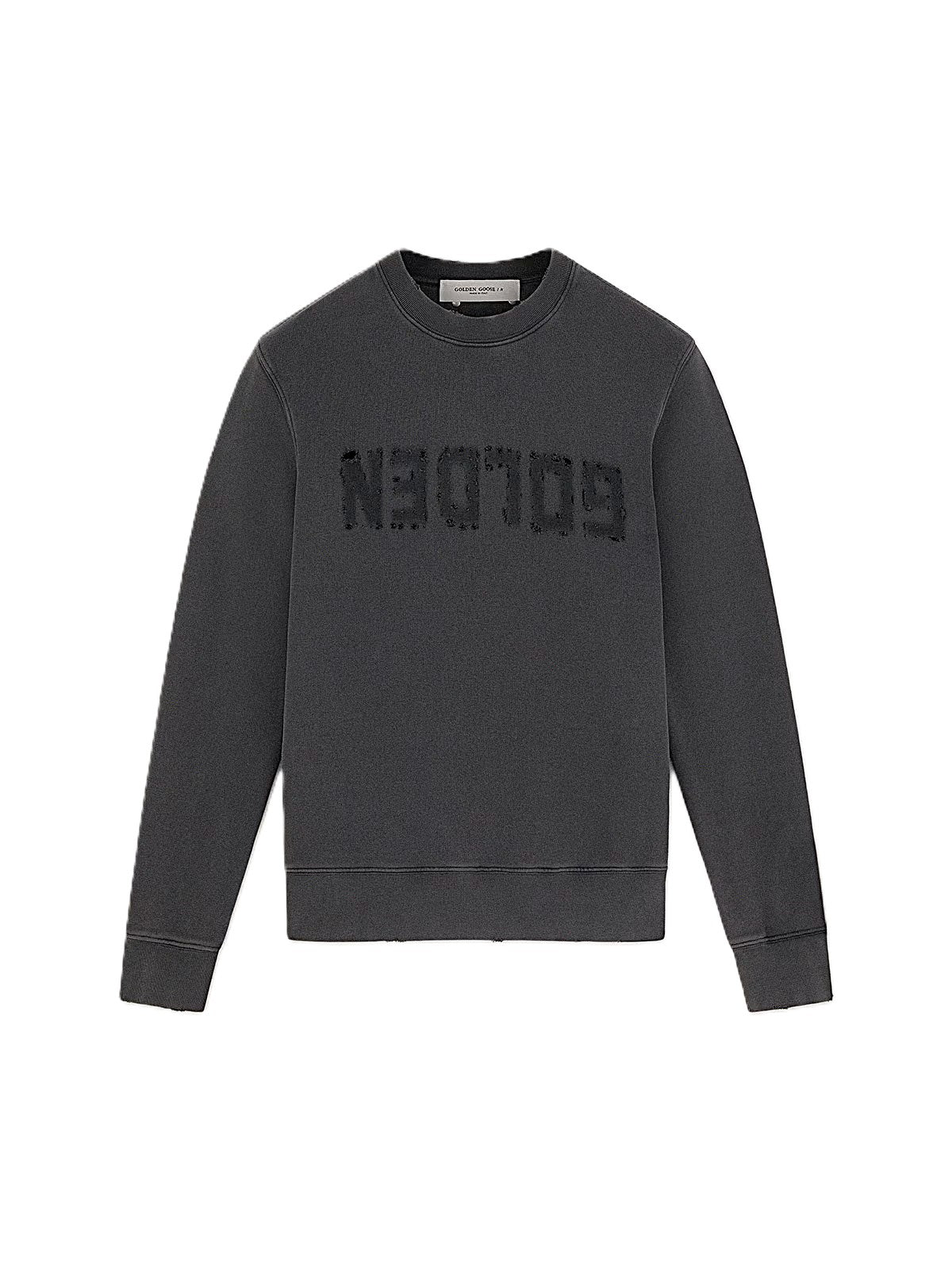 Golden Goose sweat à logo effet usé