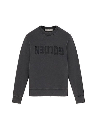 Golden Goose sweat à logo effet usé