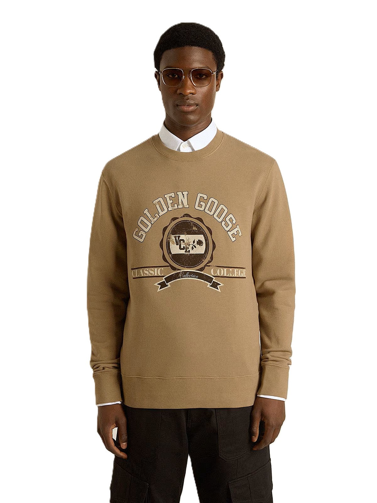 Golden Goose sweat à logo imprimé