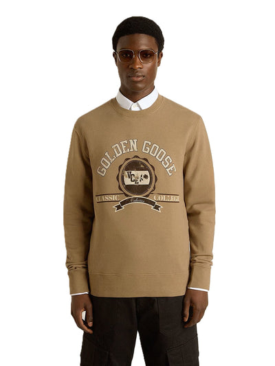 Golden Goose sweat à logo imprimé