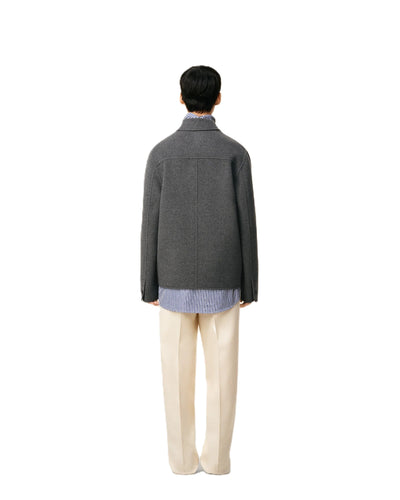 AMI Paris veste boutonnée en laine