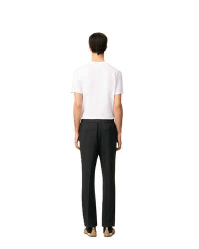 AMI Paris pantalon taille élastiquée en laine