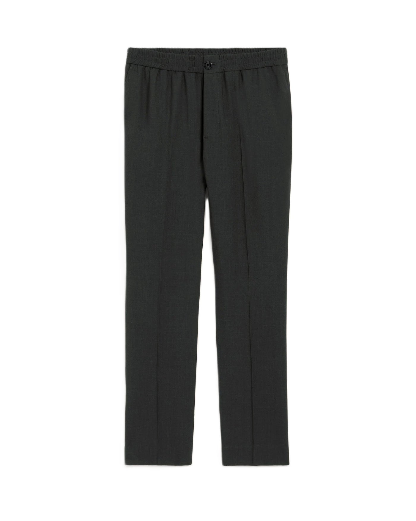 AMI Paris pantalon taille élastiquée en laine
