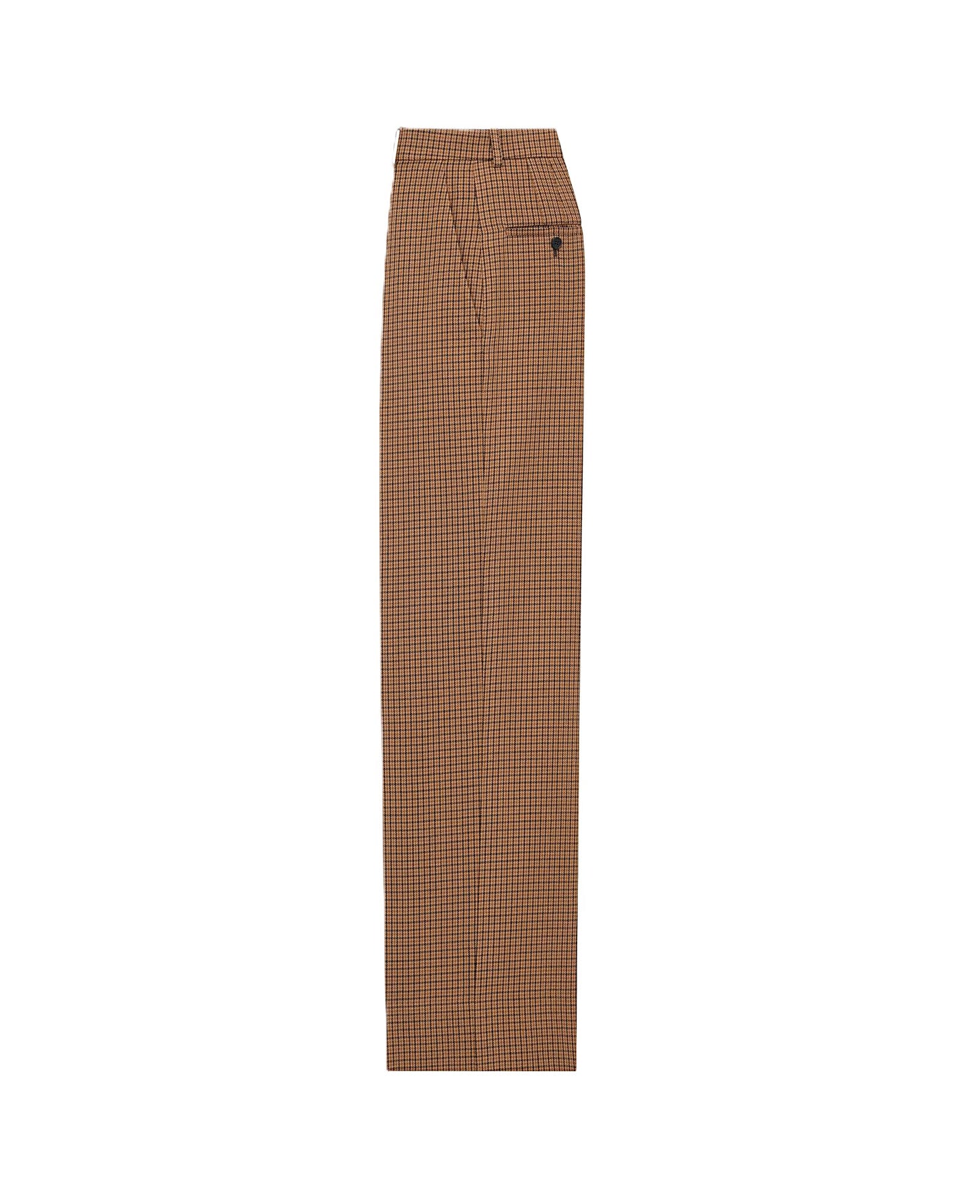 Saint Laurent pantalon en laine Prince de Galles