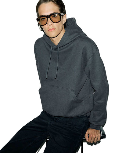 Saint Laurent hoodie à logo brodé