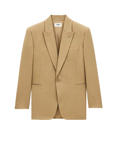 Saint Laurent blazer en gabardine de laine