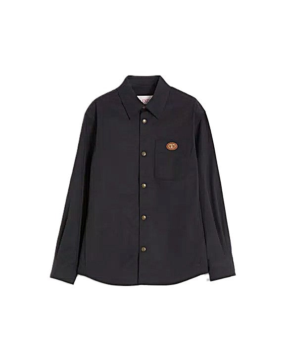 Valentino Garavani surchemise à écusson VLogo