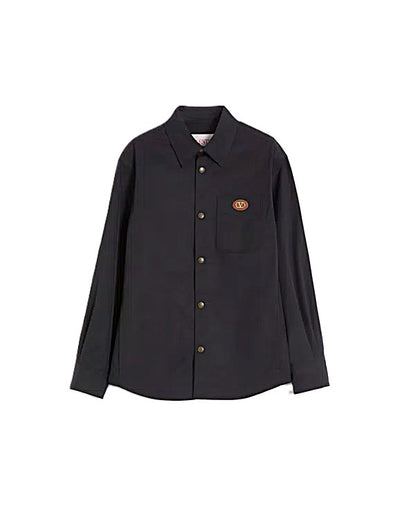 Valentino Garavani surchemise à écusson VLogo