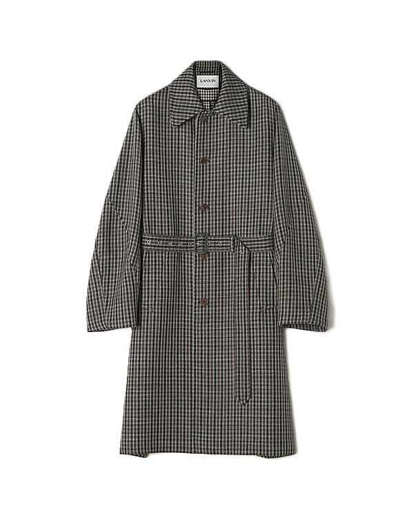 Lanvin manteau à taille ceinturée