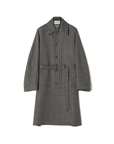 Lanvin manteau à taille ceinturée