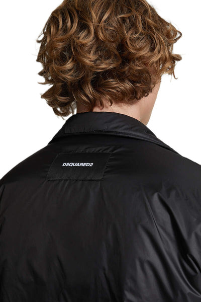 DSQUARED2 surchemise matelassée militaire