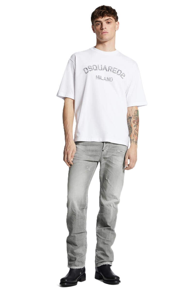 DSQUARED2 jean Skater Brushed Grey Wash