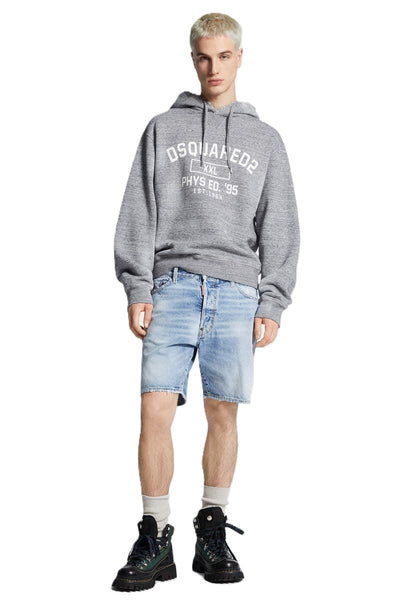 DSQUARED2 short en denim droit