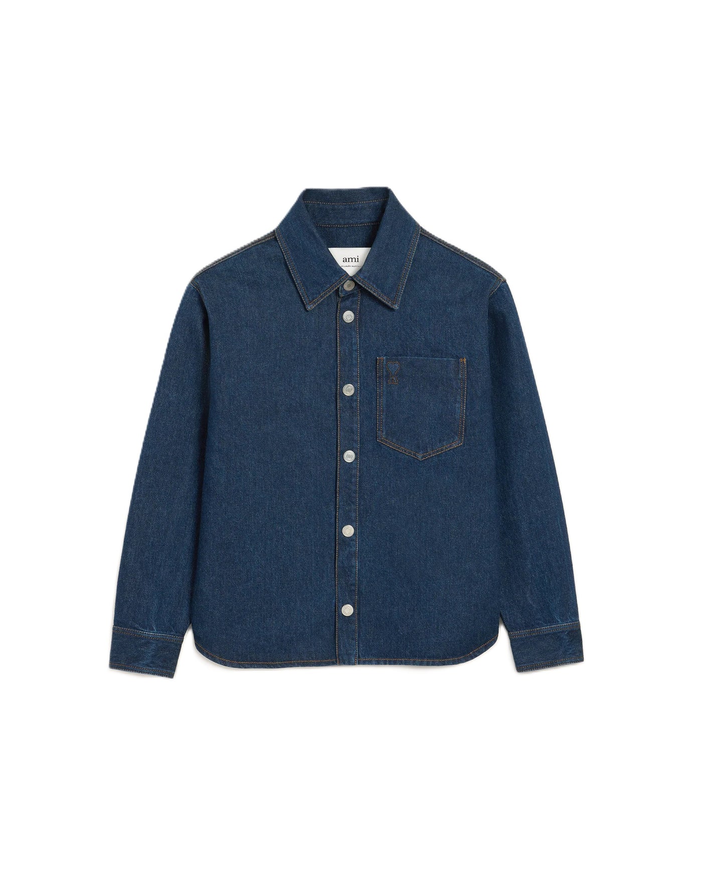 AMI Paris surchemise Ami de Cœur en denim
