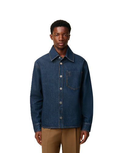 AMI Paris surchemise Ami de Cœur en denim