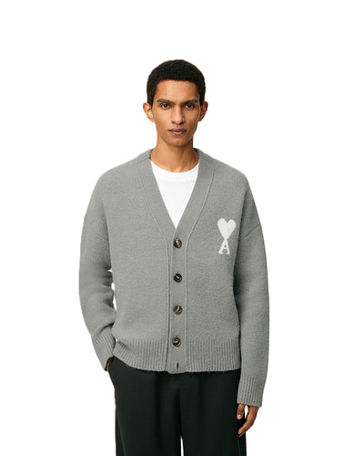 AMI Paris cardigan Ami de Cœur en alpaga