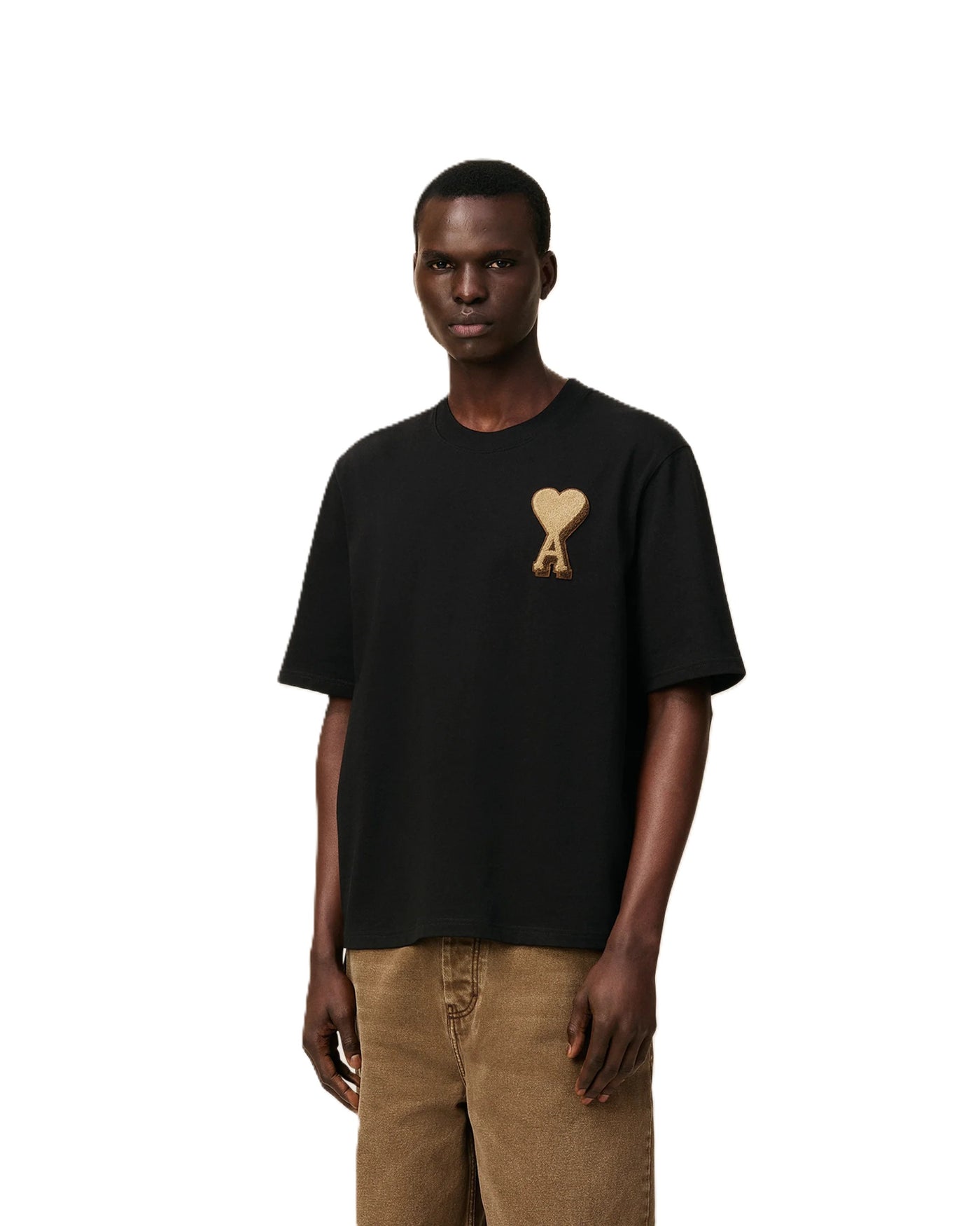 AMI Paris t-shirt à logo 3D Ami de Coeur