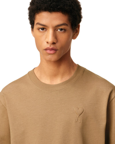 AMI Paris t-shirt à logo embossé Ami de Cœur