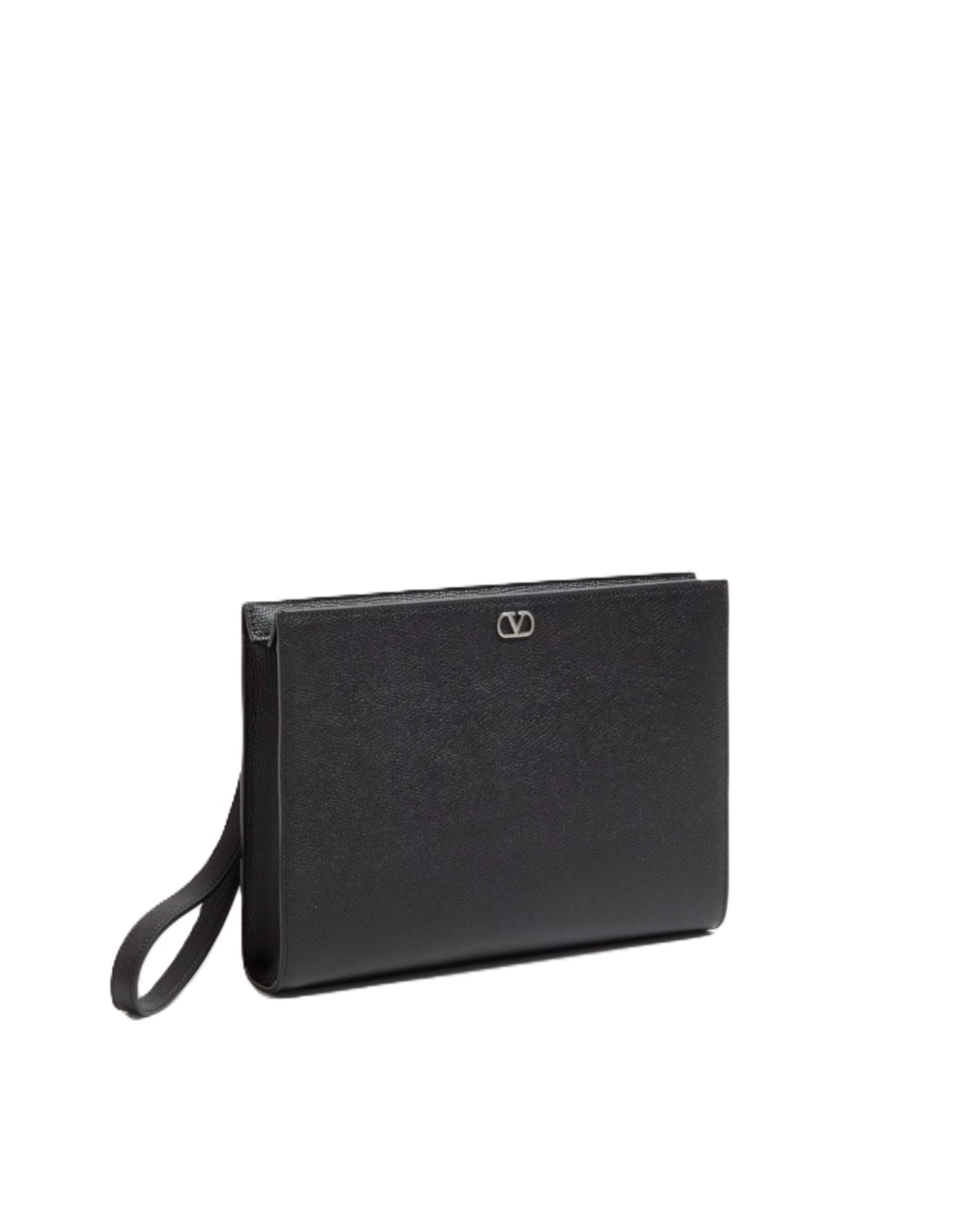 Valentino Garavani pochette plate à détail VLogo Signature