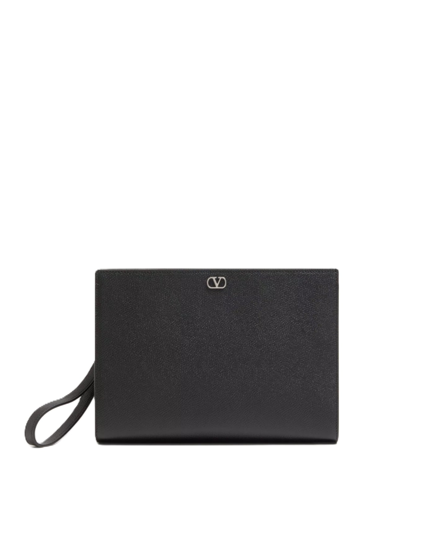 Valentino Garavani pochette plate à détail VLogo Signature