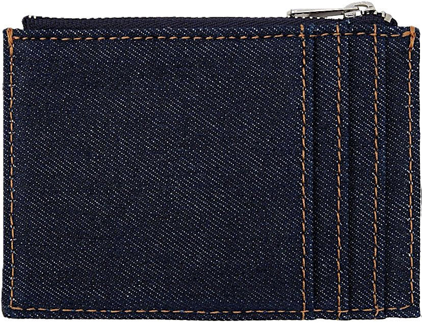 A.P.C. porte-cartes denim