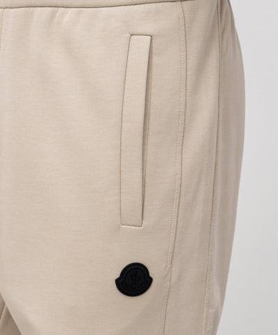 Moncler pantalon de survêtement à patch logo
