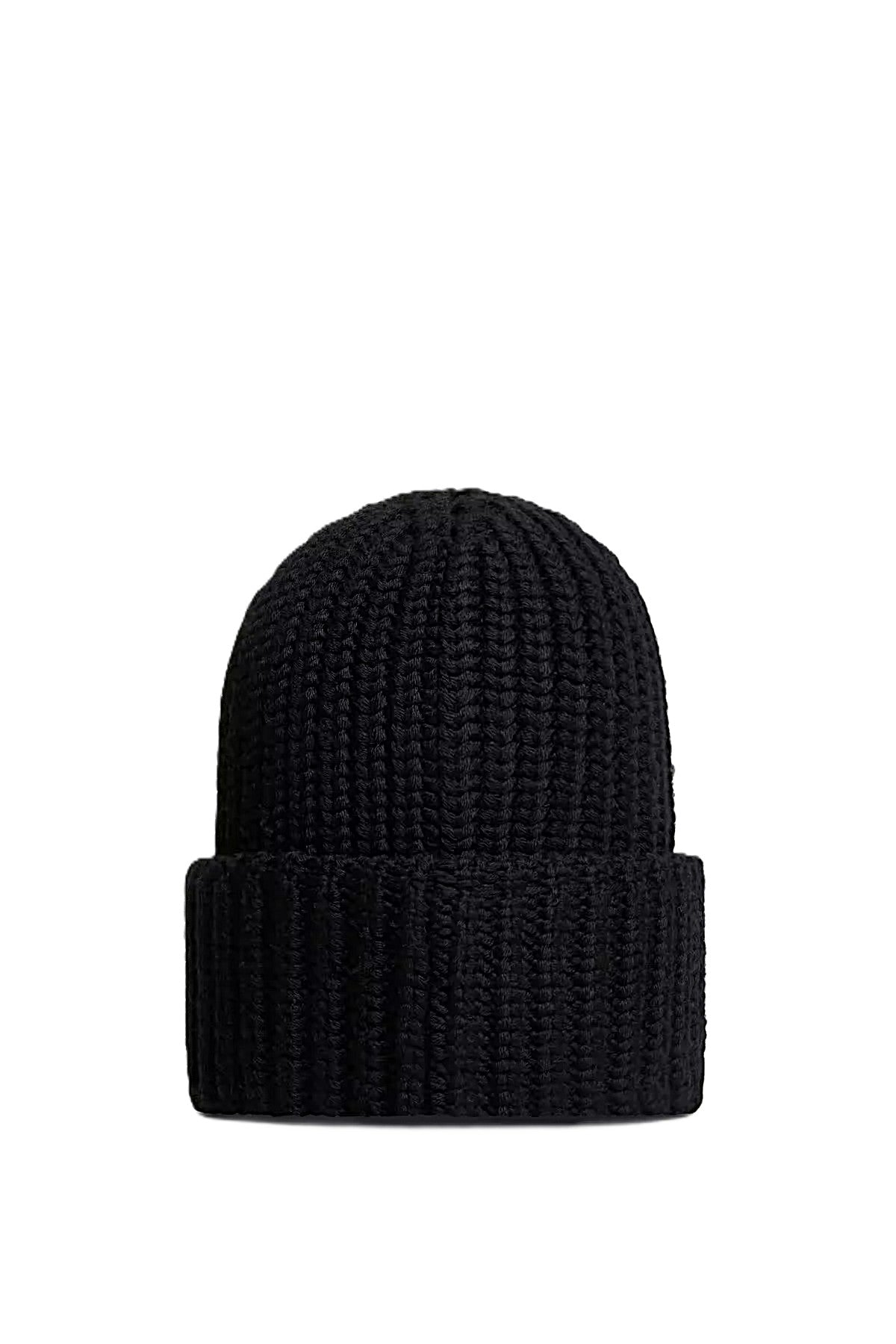 Moncler Grenoble bonnet côtelé à patch logo