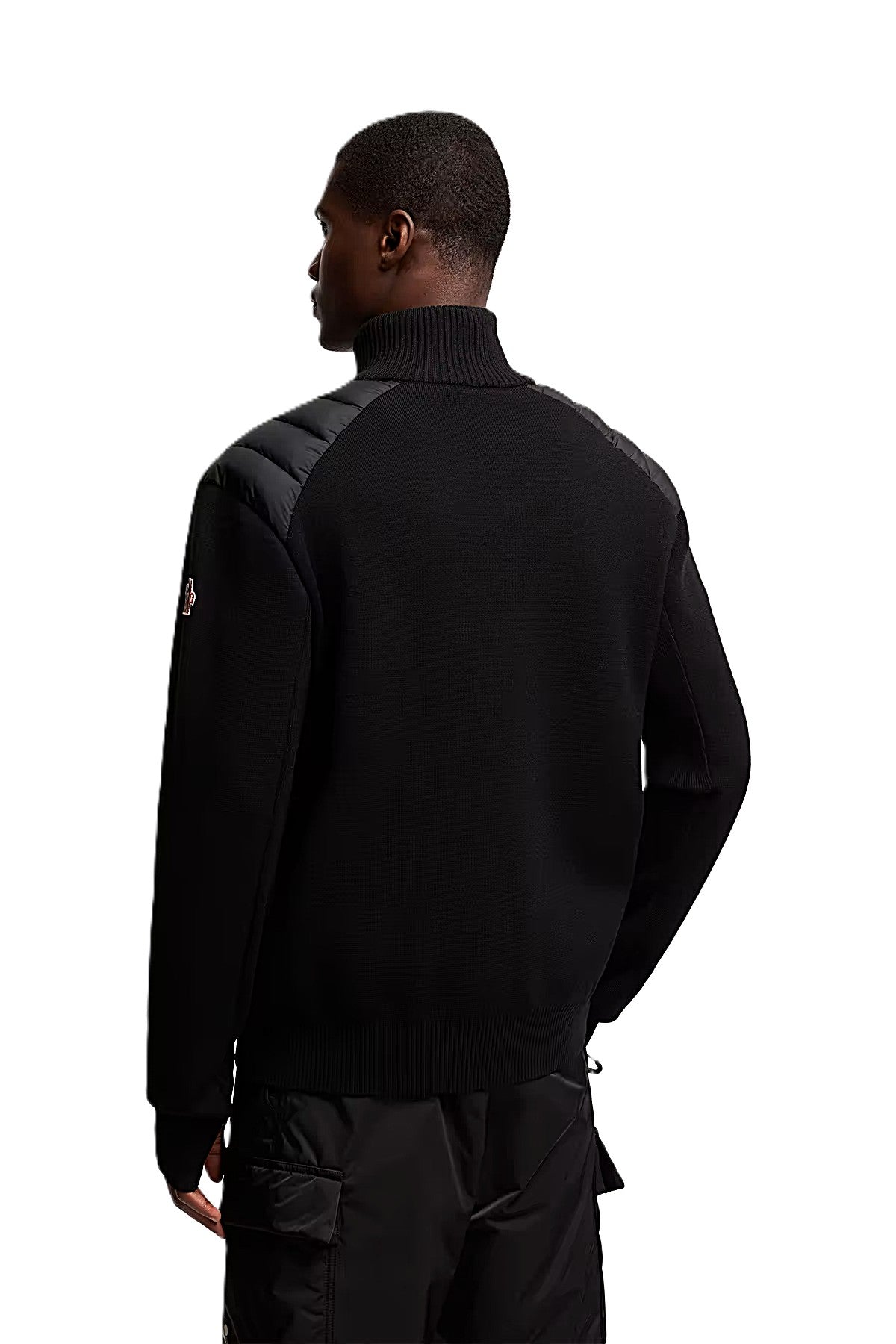 Moncler Grenoble cardigan zippé matelassé en laine