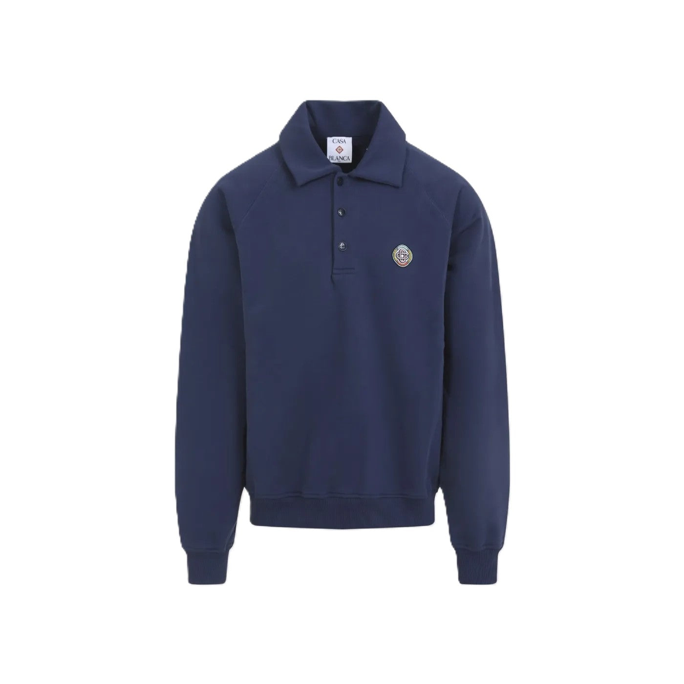 Casablanca sweat à col polo Open Hem