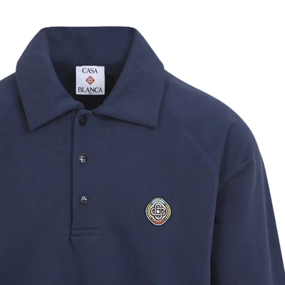 Casablanca sweat à col polo Open Hem